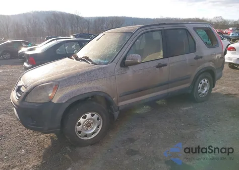 2006 Honda Cr-V Ex из США, поврежденный, VIN SHSRD78876U411638